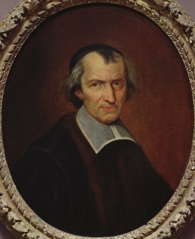 Portrait of Antoine Arnauld (1612-94) by Jean Baptiste de Champaigne